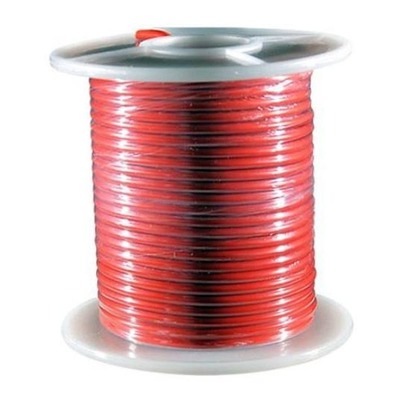 Fil électrique 2,5mm² 25m Brazoline rouge