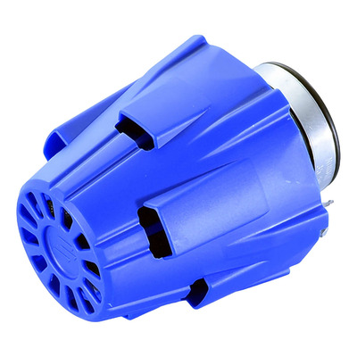 Filtre à air Polini Air Box bleu droit Ø37