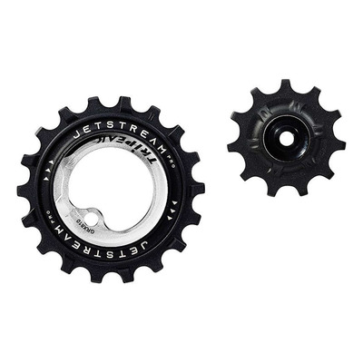 Galets de dérailleur Tripeak AOPW céramic 11/12v 12-18 dents argent - Shimano GRX