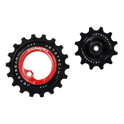 Galets de dérailleur Tripeak AOPW céramic 11v 12-18 dents rouge - Shimano Dura-Ace