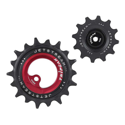 Galets de dérailleur Tripeak AOPW céramic 12v 12-18 dents rouge - Shimano Dura-Ace