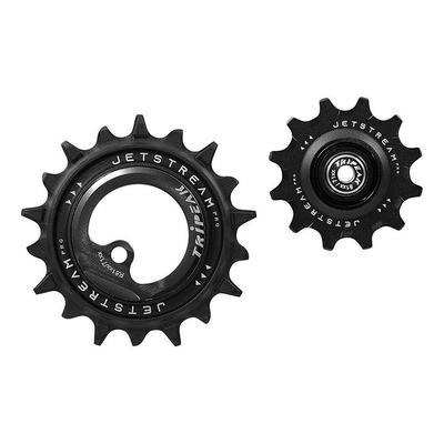 Galets de dérailleur Tripeak AOPW céramic 12v 12-18 dents noir – Shimano Ultegra R8100