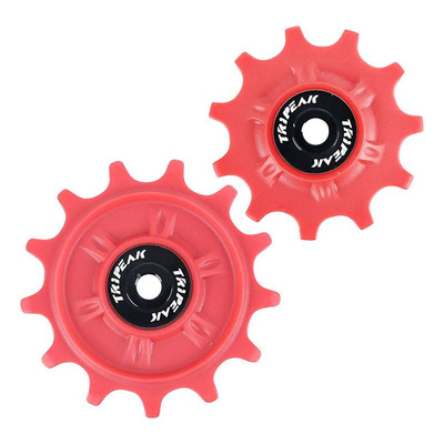 Galets de dérailleur Tripeak G5 céramic 11v 11-13 dents rouge – Shimano GRX / XT