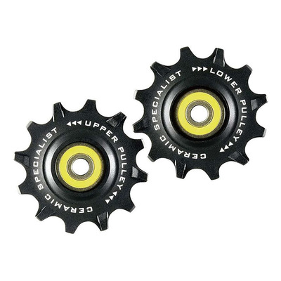 Galets de dérailleur Tripeak G5 céramic 11v 12 dents noir – Sram X0 / X1 / X01