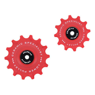Galets de dérailleur Tripeak G5 céramic 12v 12-14 dents rouge – Sram Eagle