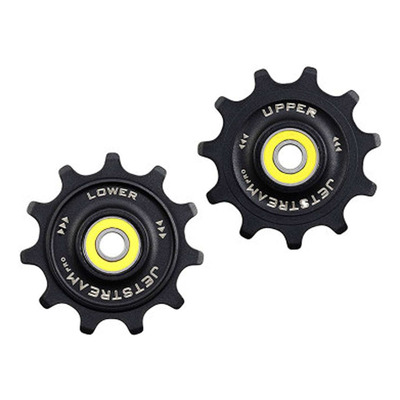 Galets de dérailleur Tripeak céramic 12v 11 dents noir - Shimano Dura-Ace/Ultegra/105