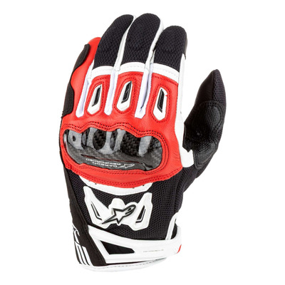 Gants Alpinestars SMX-2 Air Carbon V2 noir/rouge/blanc