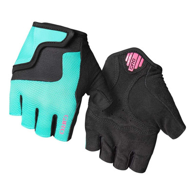 Gants court Giro Bravo enfant bleu