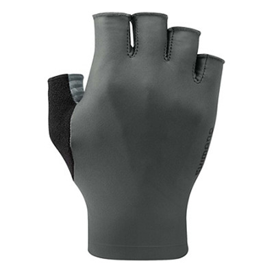 Gants Court Vélo Shimano Advanced Homme Noir Ébène
