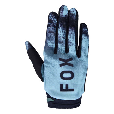 Gants cross enfant Fox Racing Youth 180 Kairos turquoise