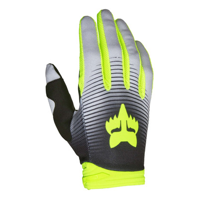 Gants cross Fox Racing 180 Collect grey/yellow