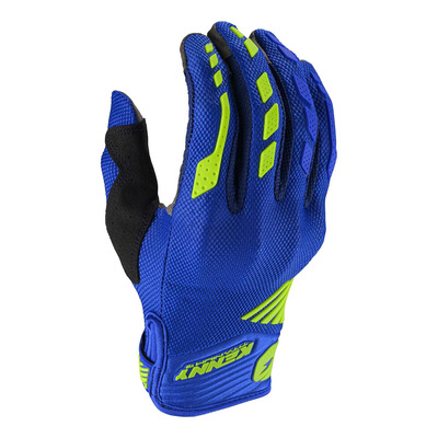 Gants cross Kenny Titanium blue
