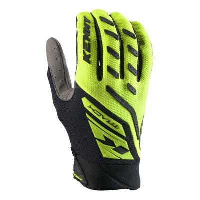 Gants cross Kenny Track neon yellow