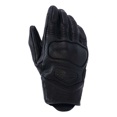 Gants cuir Alpinestars Mustang V3 black black