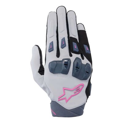 Gants cuir femme Alpinestars Stella SP X 3 mid gray/asphalt/black