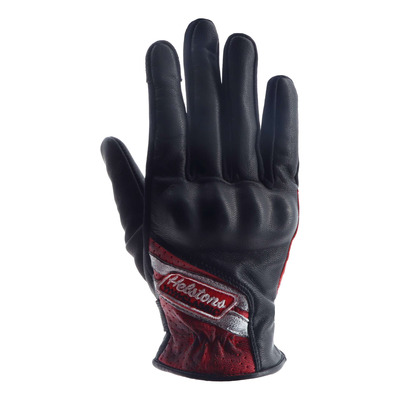 Gants cuir femme Helstons DS Air Lady rouge/blanc