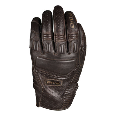 Gants cuir Five Tucson dark brown