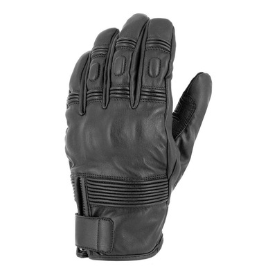 Gants cuir Gasoline Speedster noir