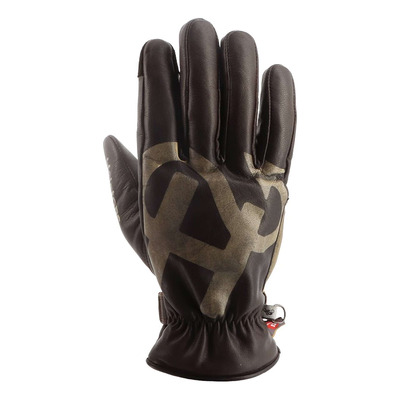 Gants cuir Helstons Blues choco/beige