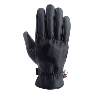 Gants cuir Helstons Blues noir/noir