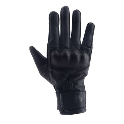 Gants cuir Helstons Neo Air noir/noir