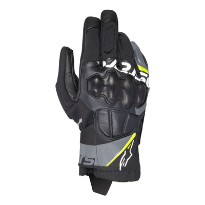 Gants cuir/textile Alpinestars Corozal V3 Drystar black/deep gray/yellow