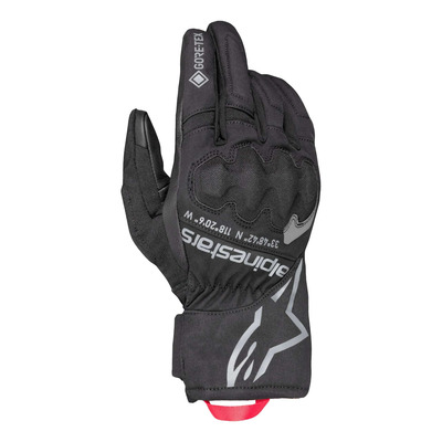 Gants cuir/textile Alpinestars Crestone Gore-Tex Insulated black