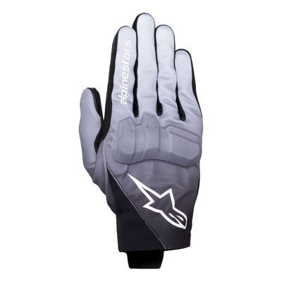 Gants cuir/textile Alpinestars Reef V2 mid gray/black/white