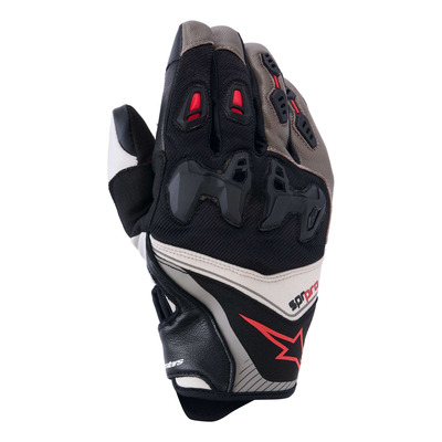 Gants cuir/textile Alpinestars SP-R Pro walmnut mastic black
