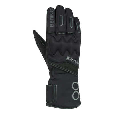 Gants cuir/textile Bering Roc GTX noir