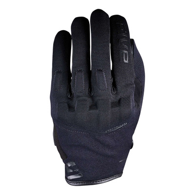 Gants cuir/textile enfant Five RS4 Evo kid black