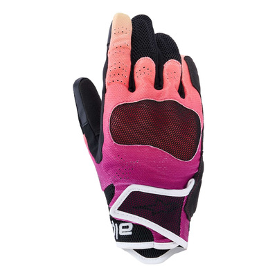 Gants cuir/textile femme Alpinestars Stella Mogress Airflow fading coral black