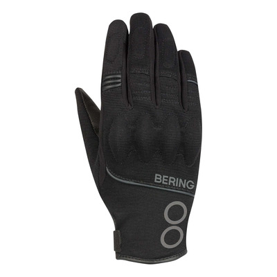 Gants cuir/textile femme Bering Lady Nassau noir