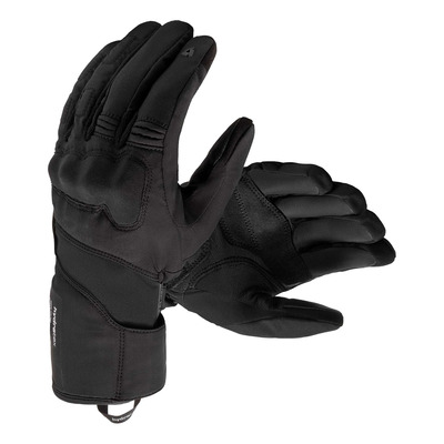 Gants cuir/textile femme Rev’It Convergent H2O Ladies black