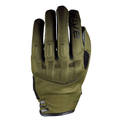 Gants cuir/textile Five RS4 Evo khaki