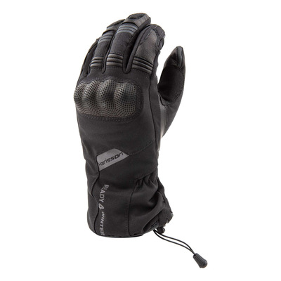 Gants cuir /textile Harisson Hudson Evo noir