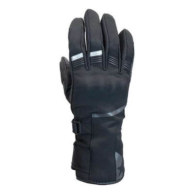 Gants cuir/textile Harisson Tallinn noir