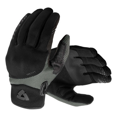 Gants cuir/textile Rev’It Endo black/grey