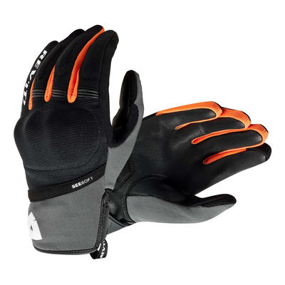 Gants cuir/textile Rev’It Mosca 2 black/orange