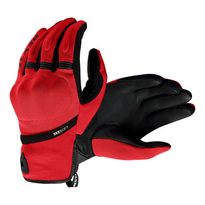 Gants cuir/textile Rev’It Mosca 2 red/black
