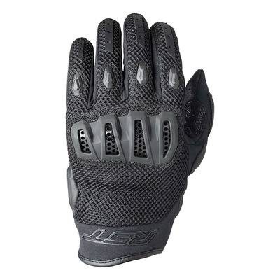 Gants cuir/textile RST Vortek noir