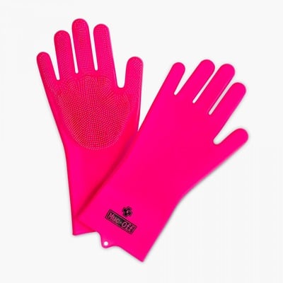 Gants de nettoyage Muc-Off Scrubber Gloves taille S