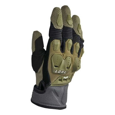 Gants enduro Thor Terrain army/charcoal
