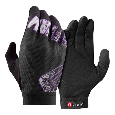 Gants G-Form Tempo Noir/Violet
