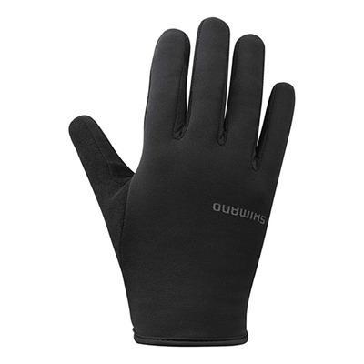 Gants Long Vélo Shimano Thermique Léger Homme Noir