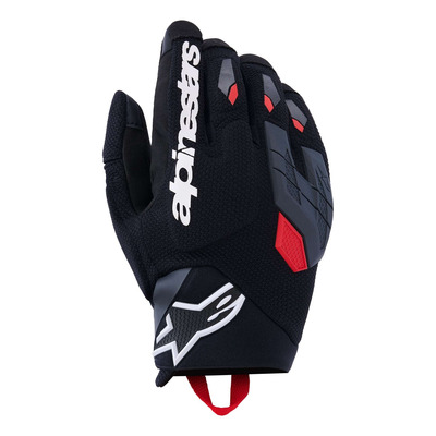 Gants textile Alpinestars Durack black deep gray bright red