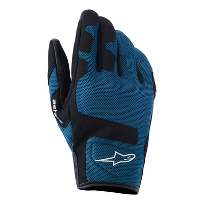 Gants textile Alpinestars Ignite indigo blue black