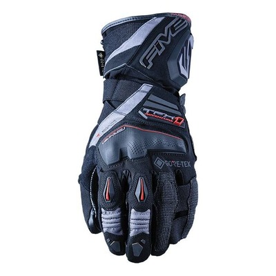 Gants textile/cuir Five TFX1 GTX noir/gris