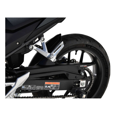Garde boue arrière Ermax Evo noir satin Honda CB 500 Hornet 24-26