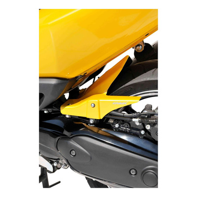Garde boue arrière Ermax jaune (extreme yellow/ryc1) Yamaha TMAX 500 08-11